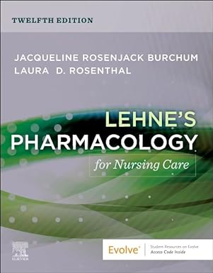 Lehne's Pharmacology for Nursing Care 12th Edition-Original PDF