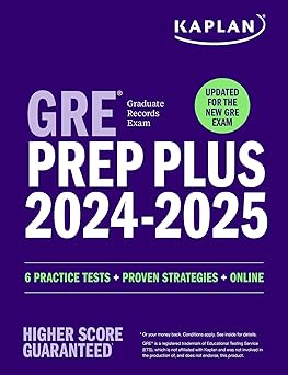 GRE Prep Plus 2024-2025: Your Ultimate Guide to GRE Success (Kaplan Test Prep) -EPUB