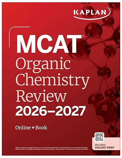 MCAT Organic Chemistry Review 2026-2027-EPUB