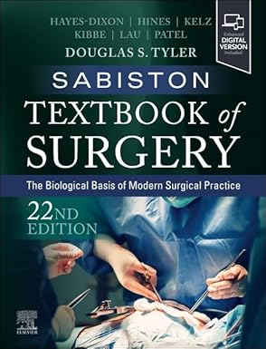 Sabiston Textbook of Surgery: The Biological Basis of Modern Surgical Practice 22nd Edition-EPUB