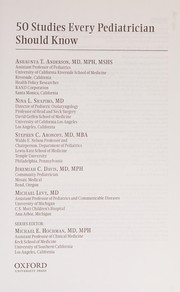 50 Studies Every Pediatrician Should Know
