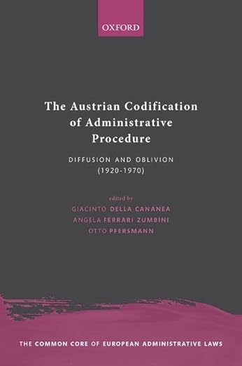 Austrian Codification of Administrative Procedure