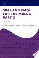 SBAs and EMQs for the MRCOG Part 2