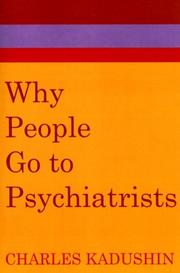 Why People Go to Psychiatrists