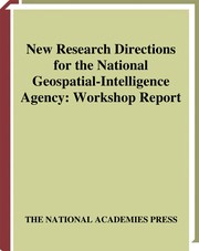 New research directions for the National Geospatial-Intelligence Agency