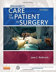 Alexander's care of the patient in surgery