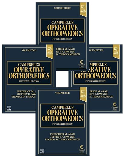 Campbell's Operative Orthopaedics, 4-Volume Set