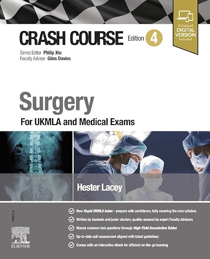 Crash Course Surgery - E-Book: For UKMLA and Medical Exams
