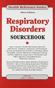 Respiratory Disorders Sourcebook