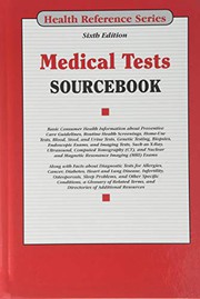 Medical Tests Sourcebook