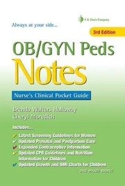 OB/GYN Peds Notes