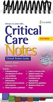 Critical Care Notes 3e