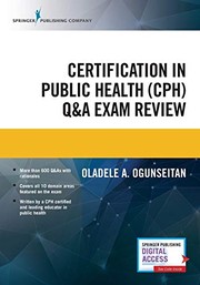 Certification in Public HealthQ&a Exam Review