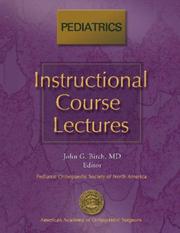 Instructional Course Lectures Pediatrics