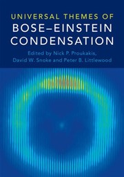 Universal Themes of Bose-Einstein Condensation