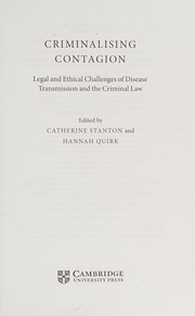 Criminalising Contagion
