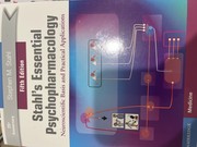 Stahl's Essential Psychopharmacology