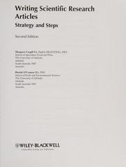 Writing scientific research articles