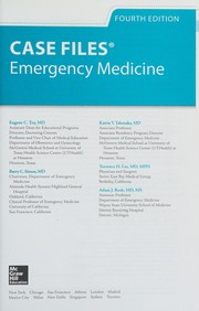 Case Files Emergency Medicine, Fourth Edition