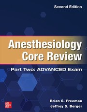 Anesthesiology Core Review