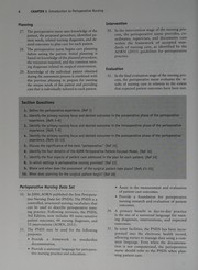 Essentials of Perioperative Nursing