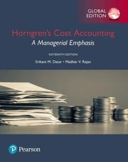 Horngren's Cost Accounting