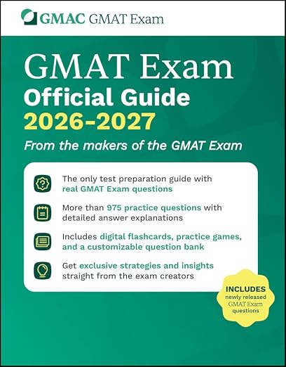 GMAT Official Guide 2026 - 2027: Book + Online Question Bank