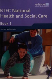 Btec Nationals Health and Social Care Student Book