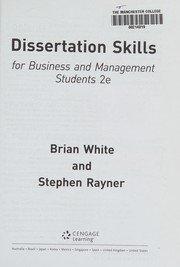 Dissertation Skills
