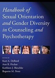 Handbook of Sexual Orientation and Gender Diversity in Counseling and Psychotherapy