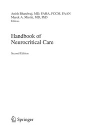 Handbook of neurocritical care