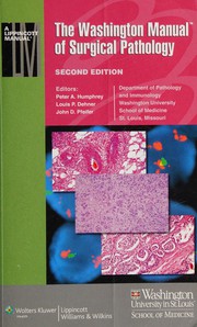 The Washington manual of surgical pathology