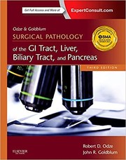 ODZE AND GOLDBLUM SURGICAL PATHOLOGY OF THE GI TRACT LIVER BILIARY TRACT AND PANCREAS 3ED
