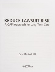 Reduce Lawsuit Risk