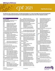 CPT 2021 Express Reference Coding Card