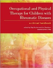 Occupational And Physical Therapy For Children With Rheumatic Diseases A Clinical Handbook
