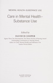 Care in mental health-substance use