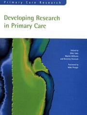 Developing research in primary care
