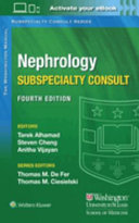 Washington Manual Nephrology Subspecialty Consult
