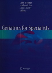 Geriatrics for Specialists