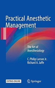 Practical Anesthetic Management