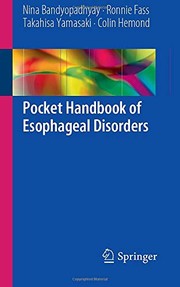 Pocket Handbook of Esophageal Disorders