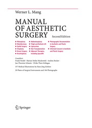Manual of aesthetic surgery