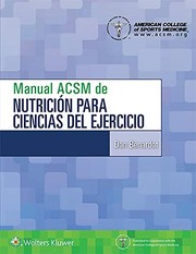 Manual ACSM de nutrición para ciencias del ejercicio