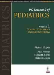 PG Textbook of Pediatrics : Volume 1