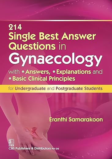 214 Single Best Answer Qs Gynaecology