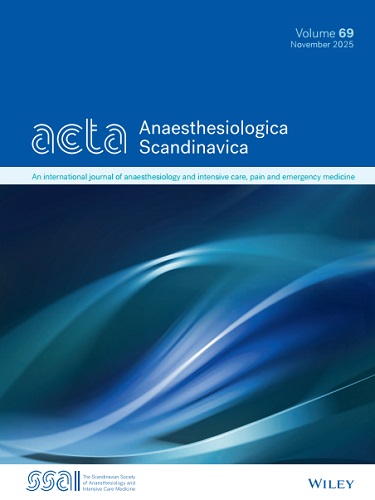 Acta Anaesthesiologica Scandinavica 2020-2025 Full Archives TRUE PDF