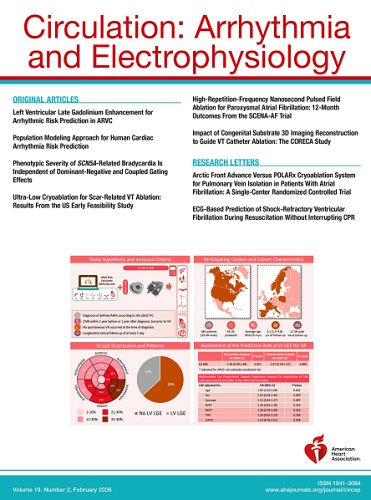 Circulation Arrhythmia and Electrophysiology 2026 Full Archives TRUE PDF