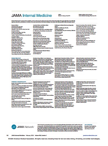 JAMA Internal Medicine 2026 Full Archives TRUE PDF