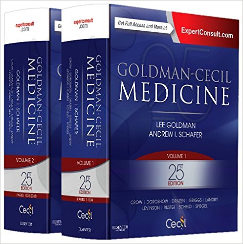 Goldman-Cecil Medicine, 2-Volume Set, 25e (Cecil Textbook of Medicine) – Original PDF